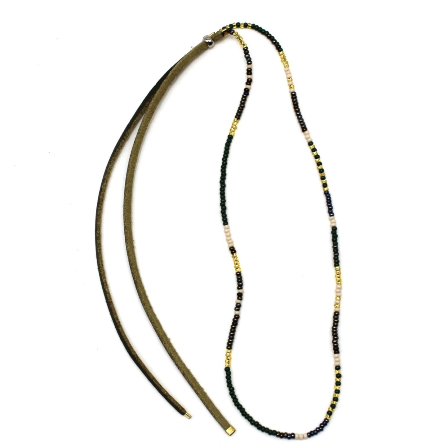 1 Strand Necklace / Wrap Bracelet - QUETZAL