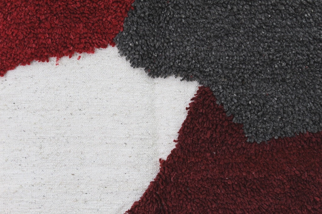 Spills Wool Textile - Carpet Rug Handwoven