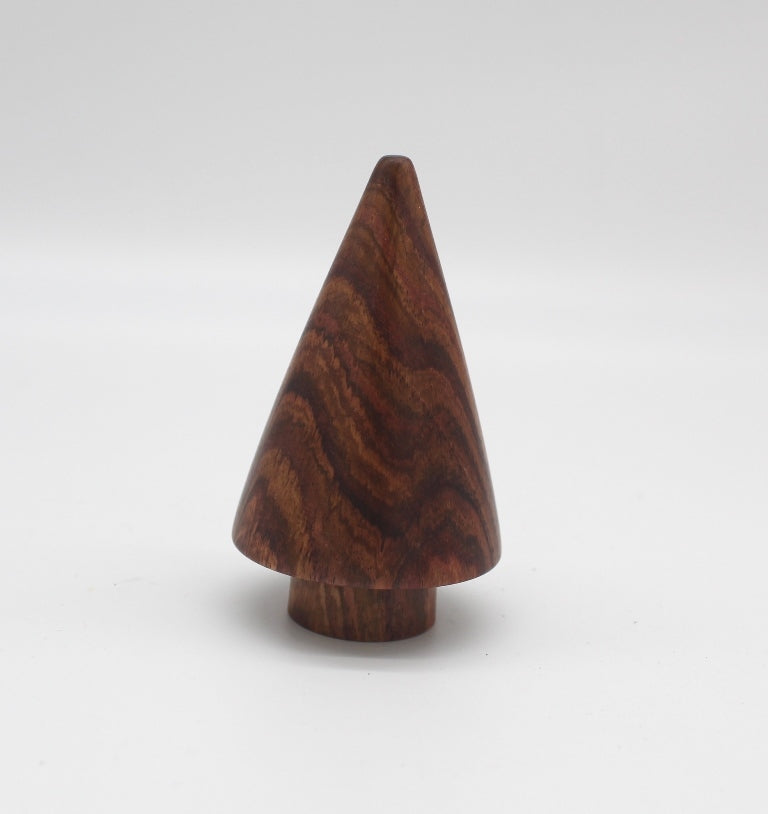 Perfect Pine Tree shape med - 4" tall Rosewood