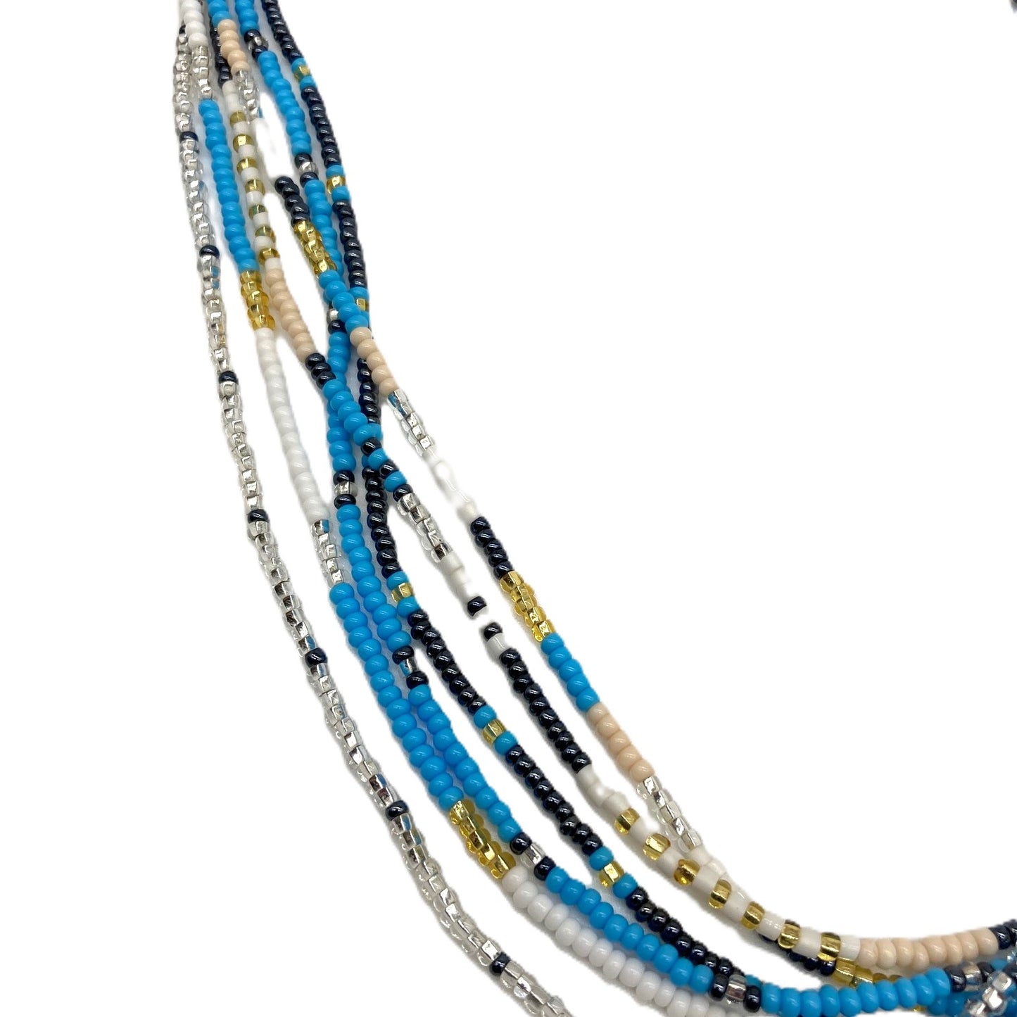 6 Strand Necklace - Tanager