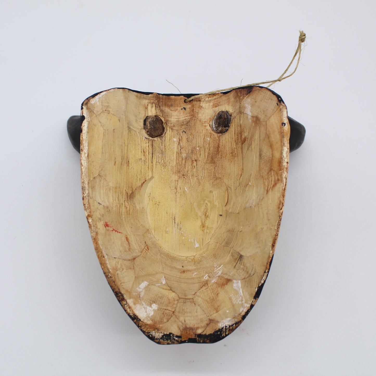 Handcarved Wooden Bull Mask