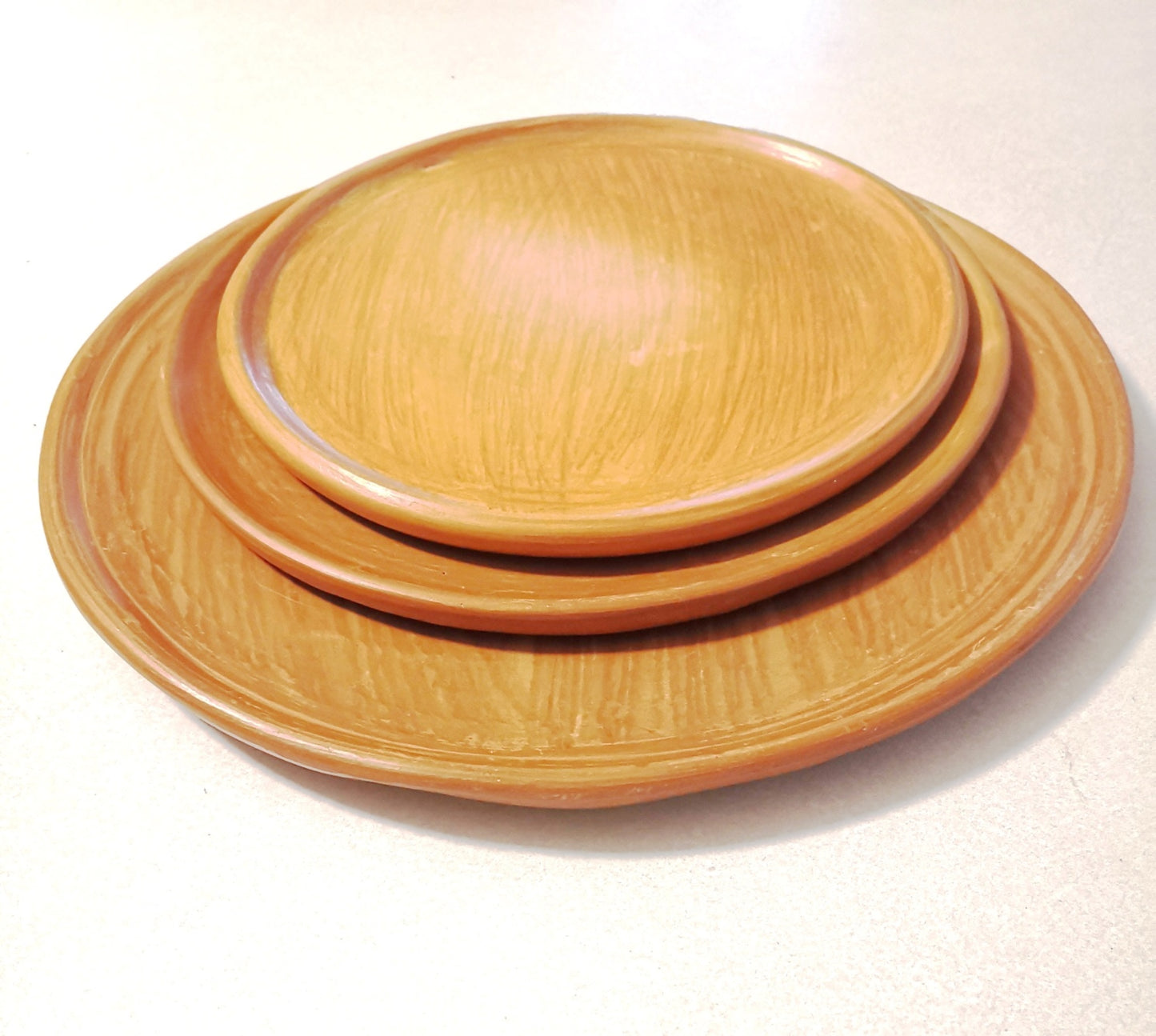 Terracotta Plates  - in sets of 4 per size
