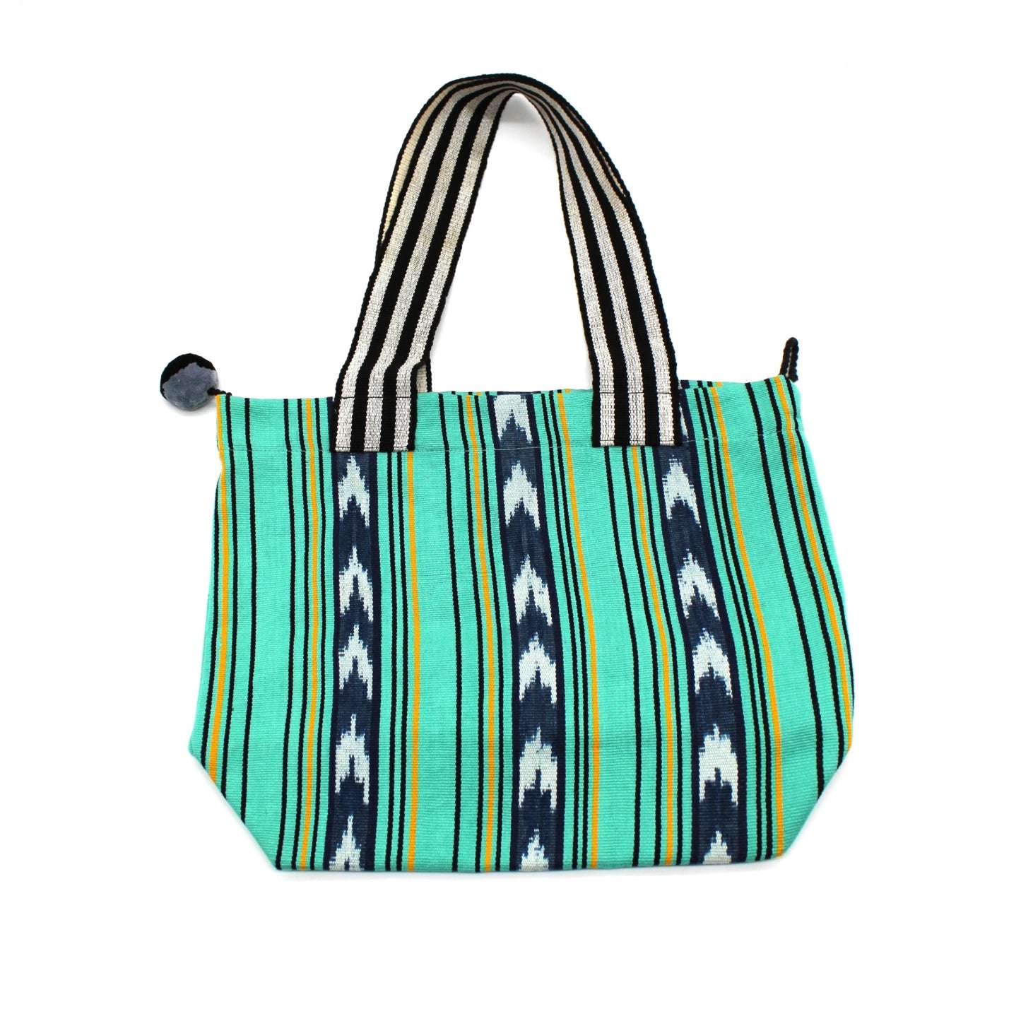 Tote TURQUOISE IKAT