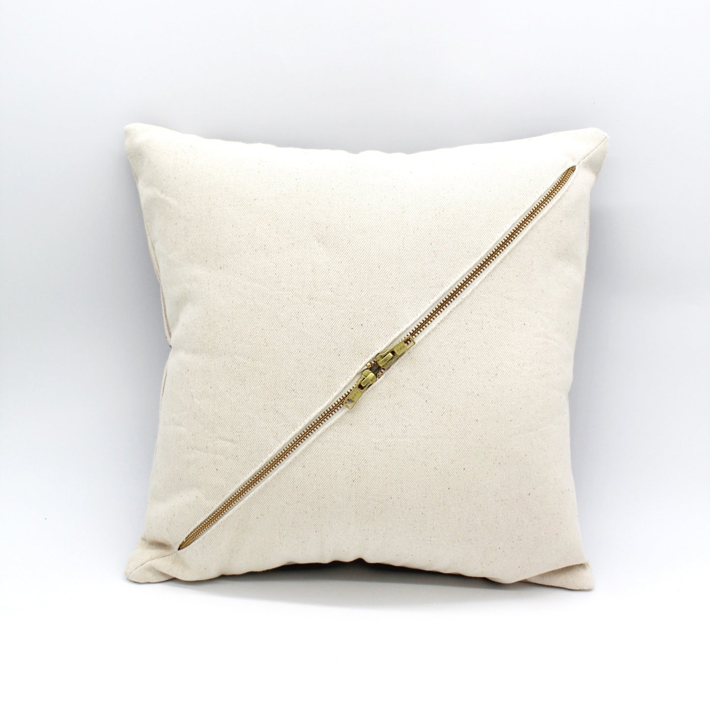 Punch needle Pillow cover - HOURGLASS BLACK