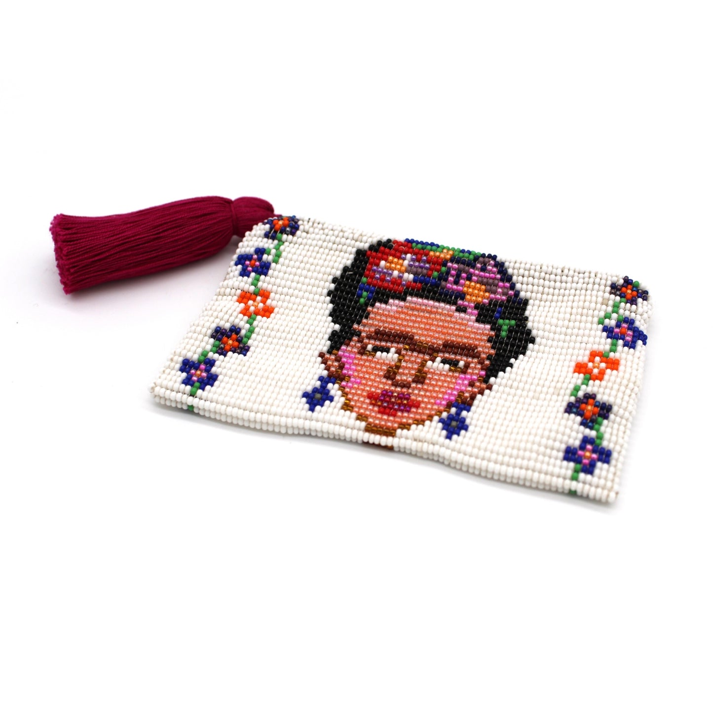 Frida Glass Bead Coin Purse