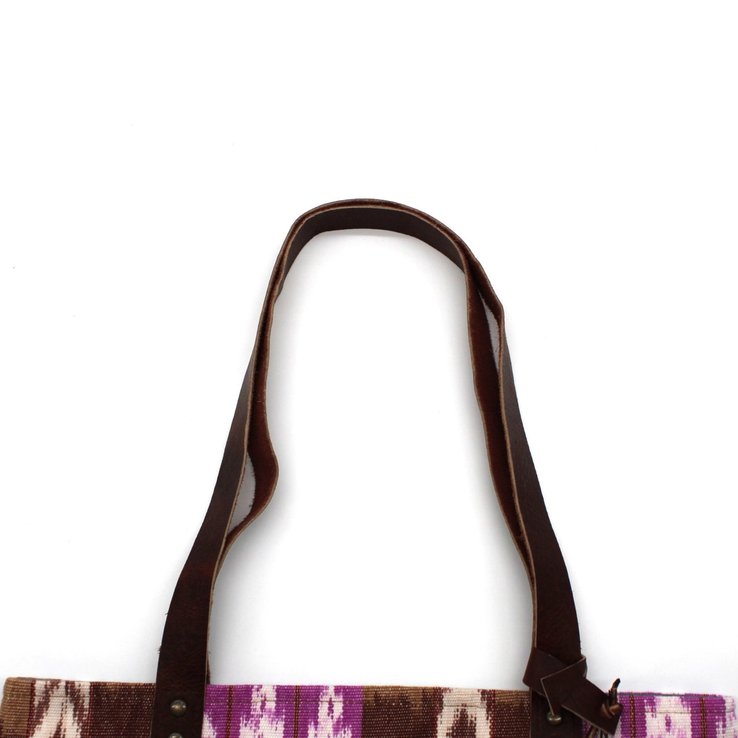 Tote VIOLET & BROWN IKAT