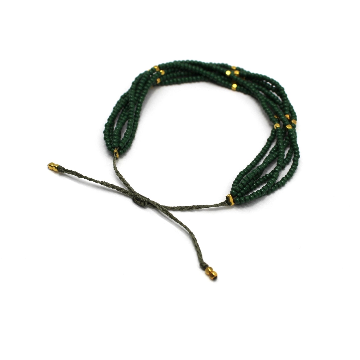 6 Strand Bracelet - Quetzal