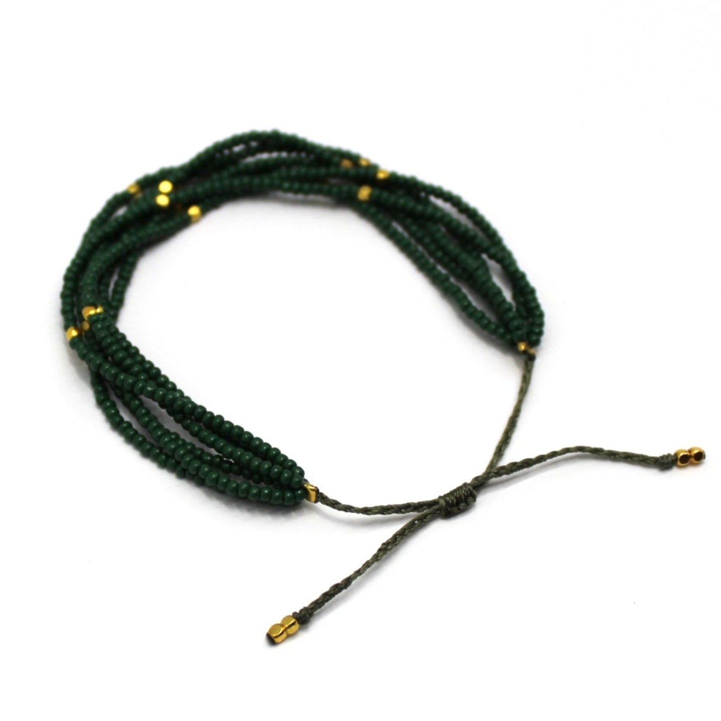 6 Strand Bracelet - Quetzal