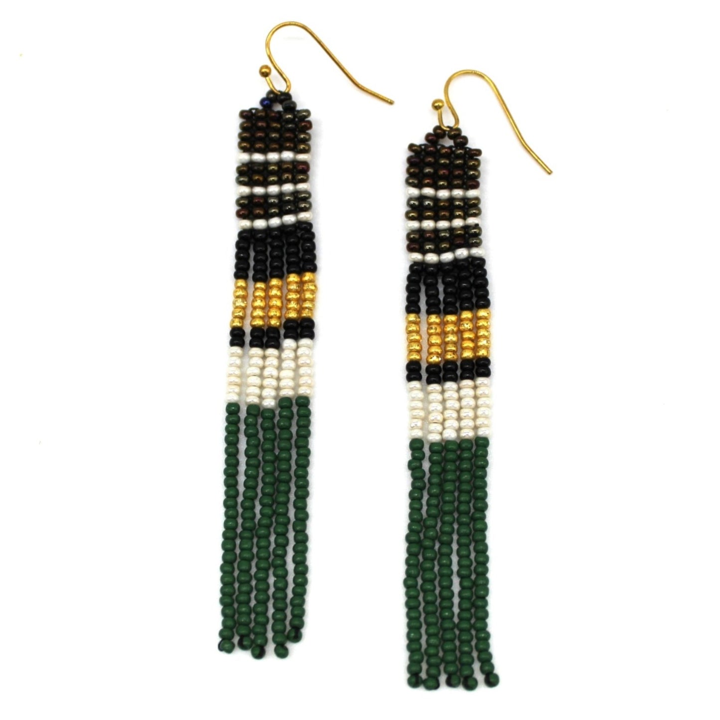 Color Block Earrings - Quetzal