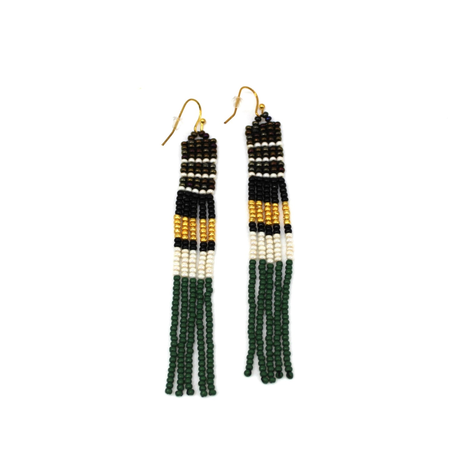 Color Block Earrings - Quetzal