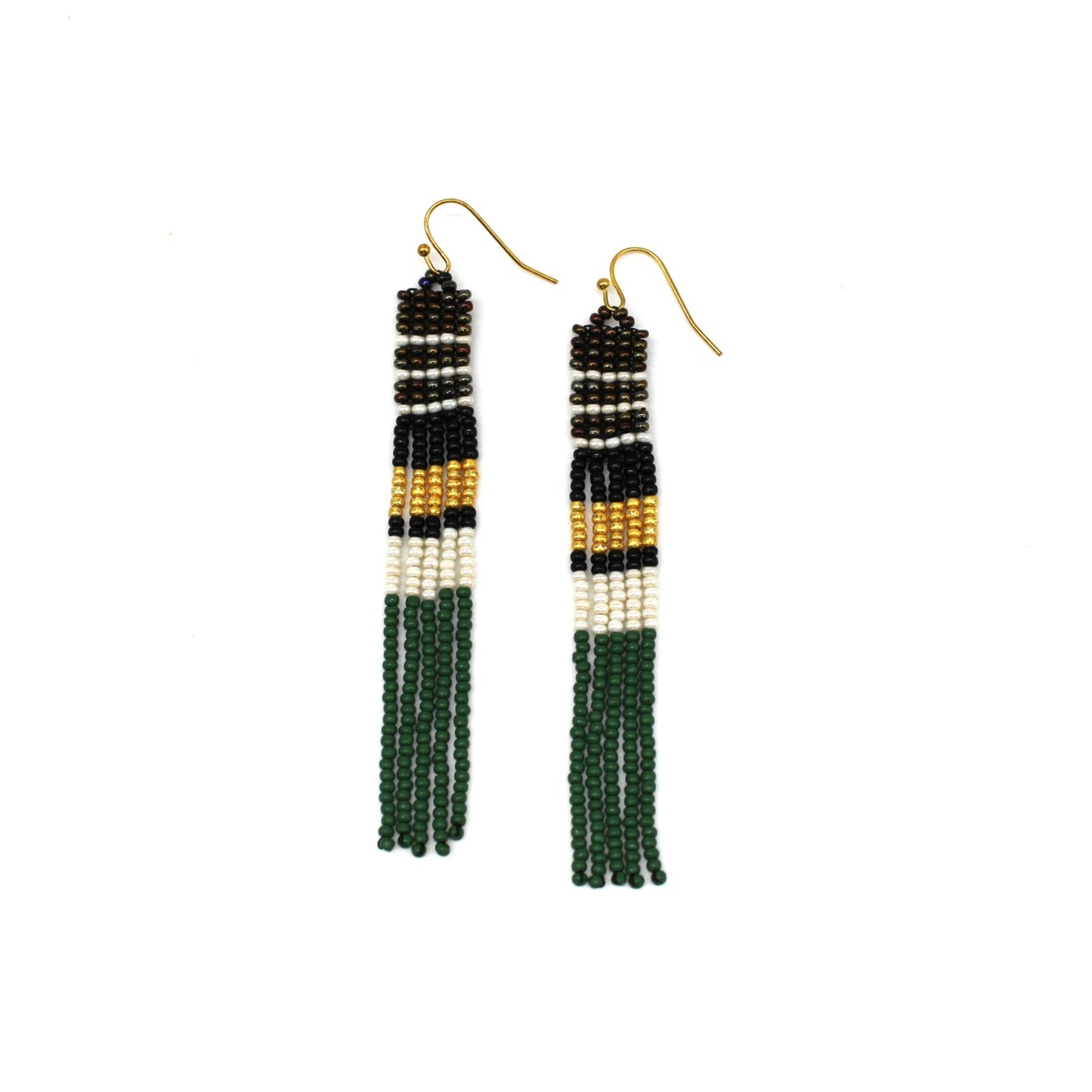 Color Block Earrings - Quetzal