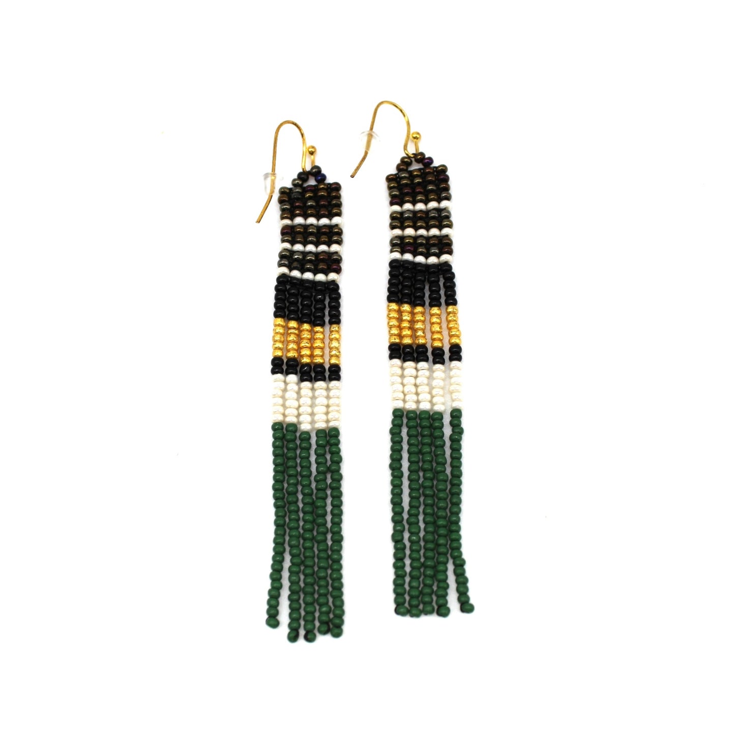 Color Block Earrings - Quetzal