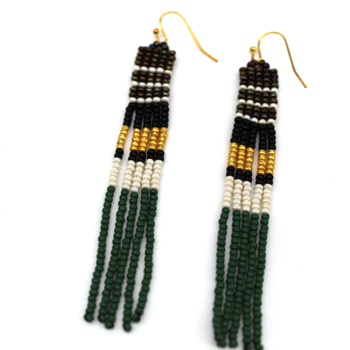 Color Block Earrings - Quetzal