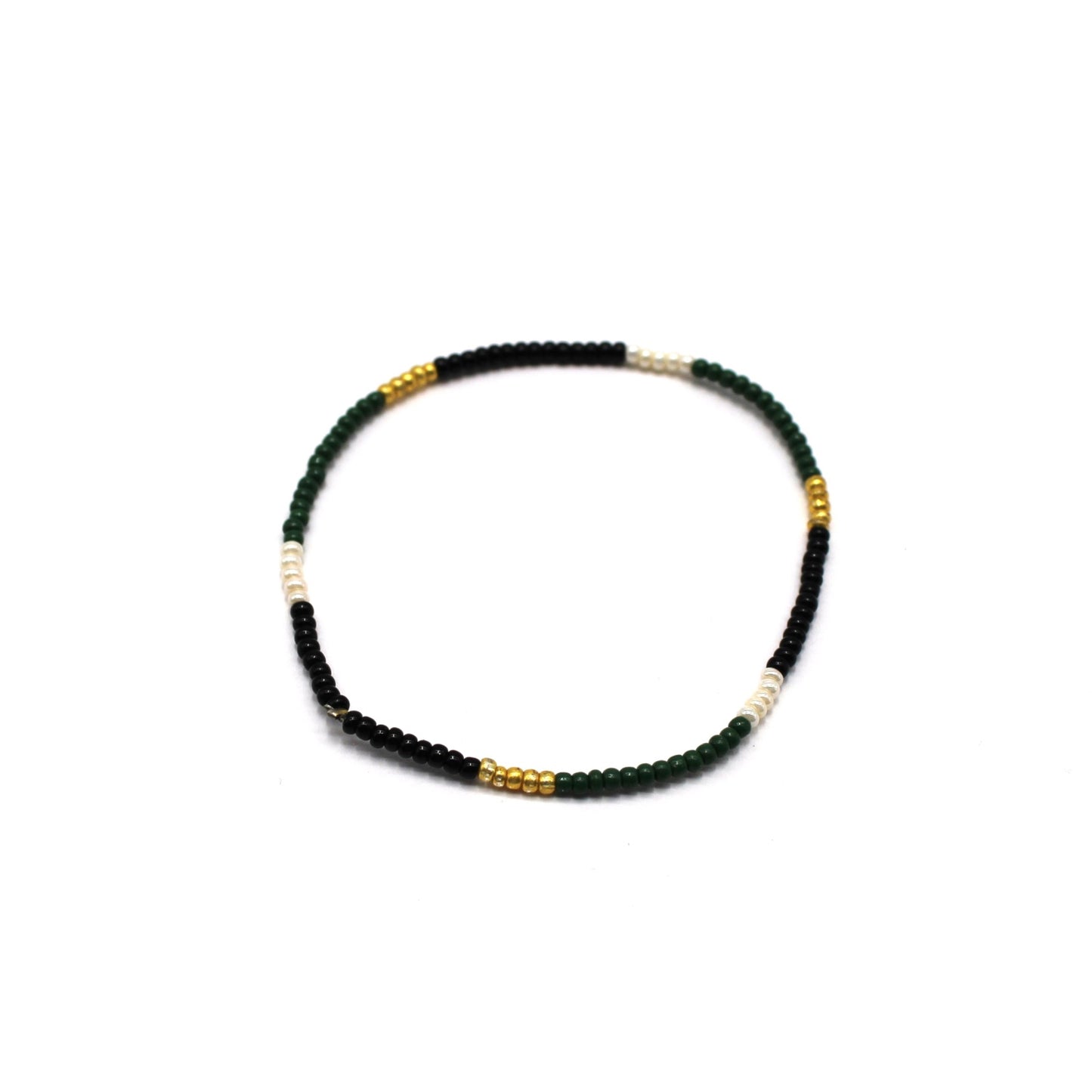 6 Strand Stretch Bracelet - Quetzal