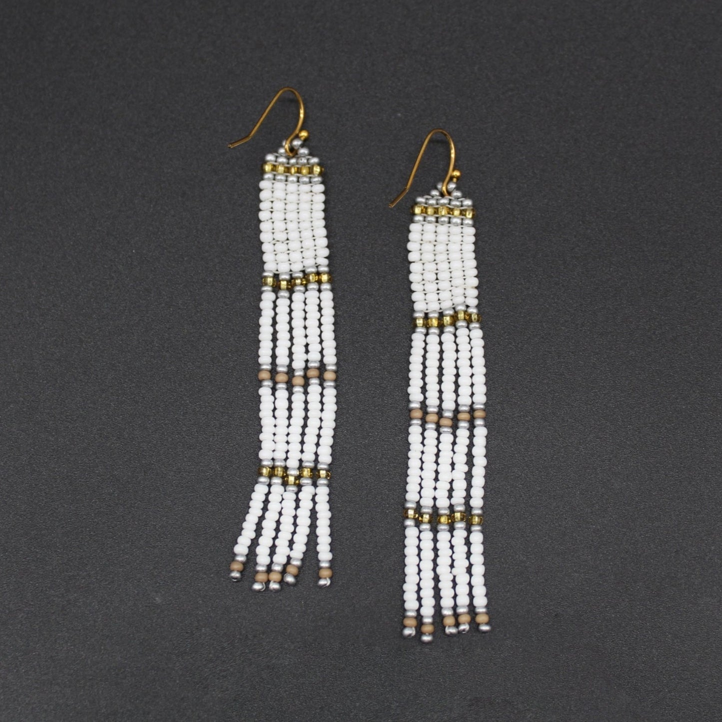 Parallel Line Earrings - Sandpiper