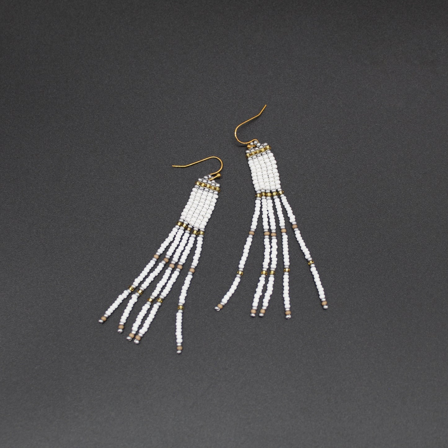 Parallel Line Earrings - Sandpiper