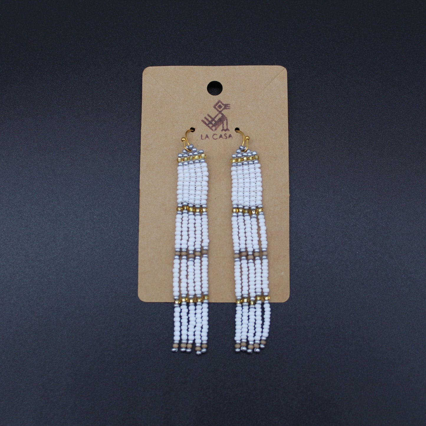 Parallel Line Earrings - Sandpiper