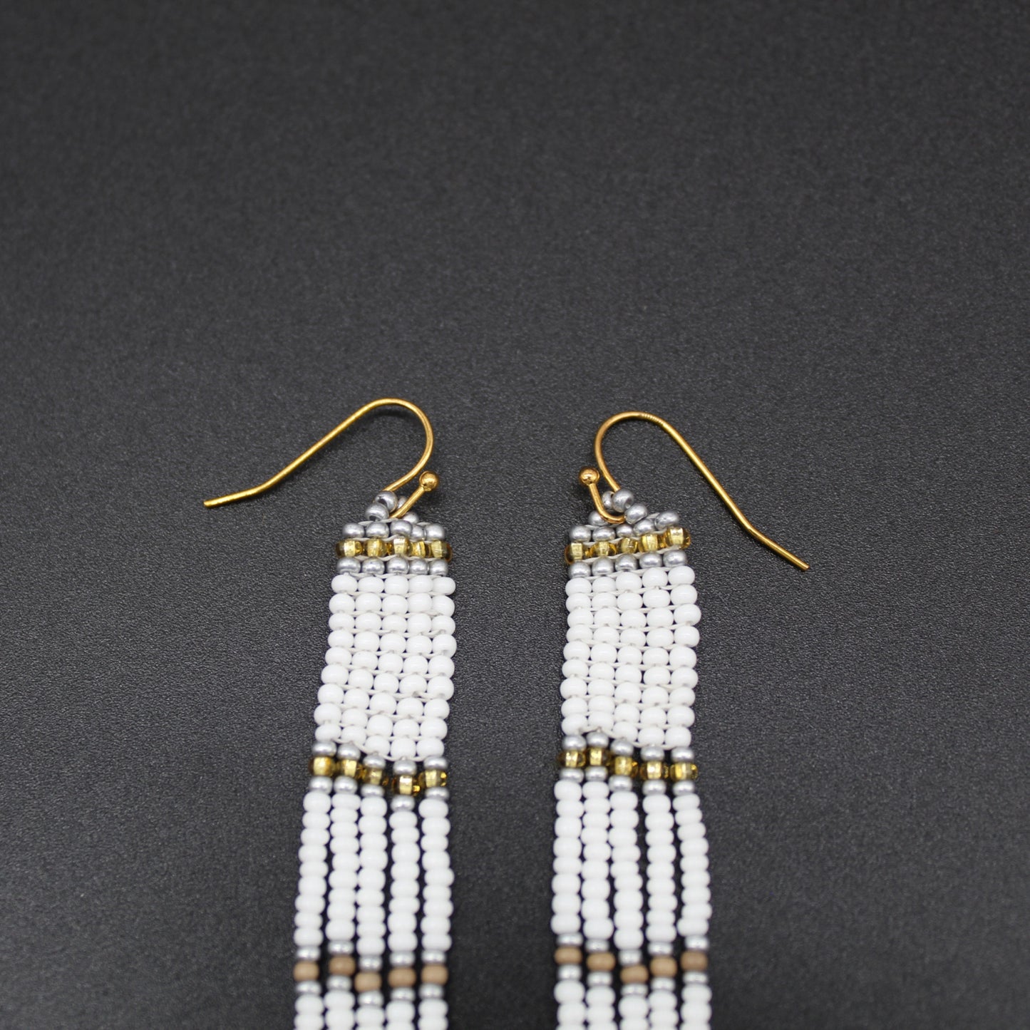 Parallel Line Earrings - Sandpiper