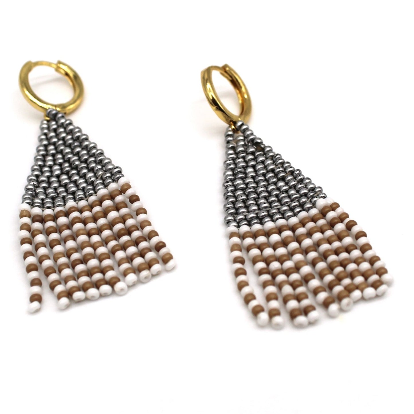 Triangle Earrings - Sandpiper