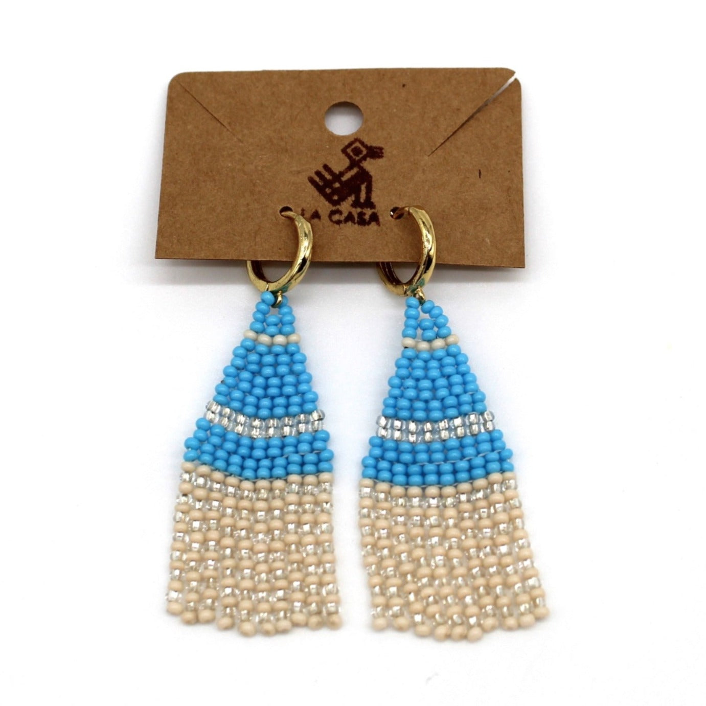 Triangle Earrings - Tanager