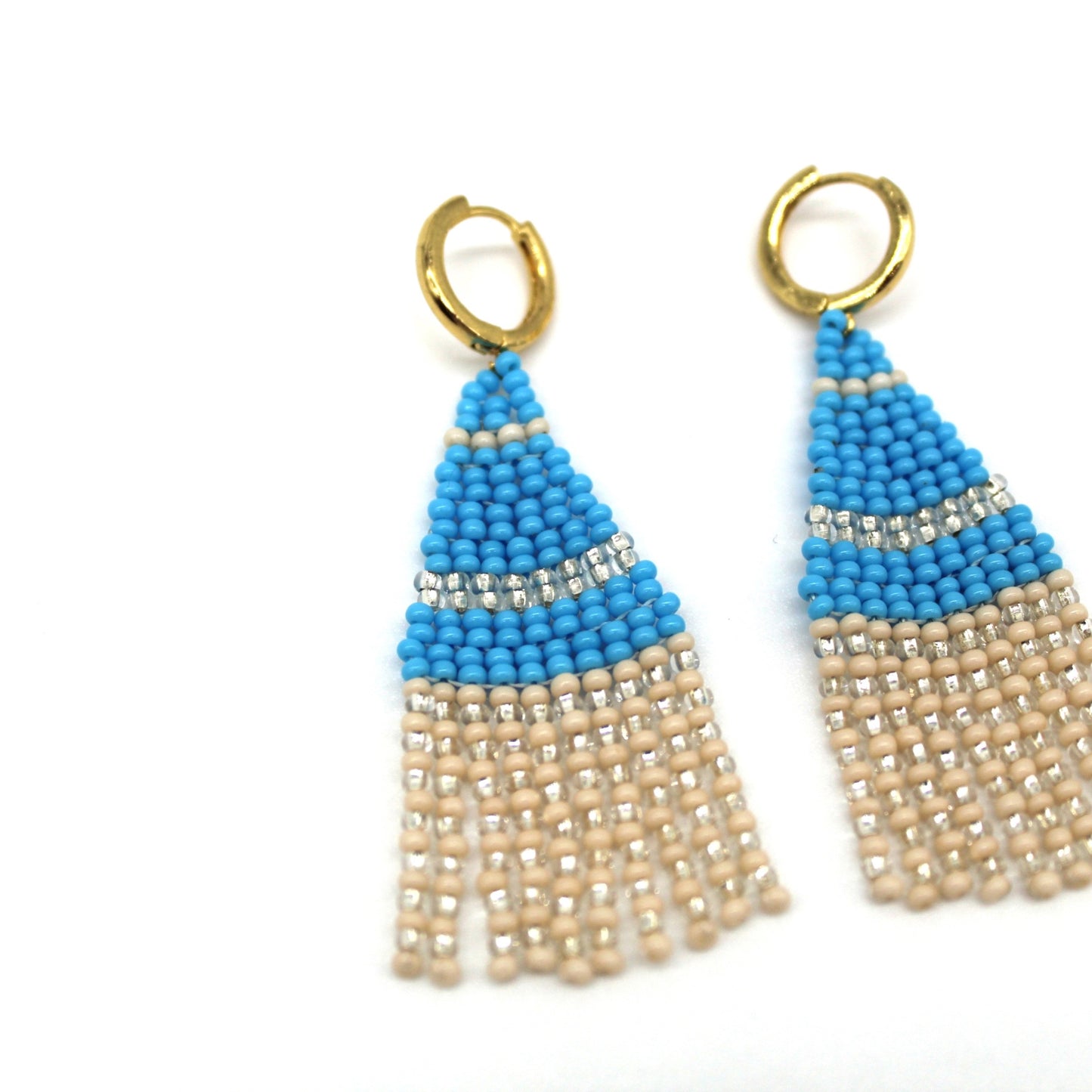 Triangle Earrings - Tanager