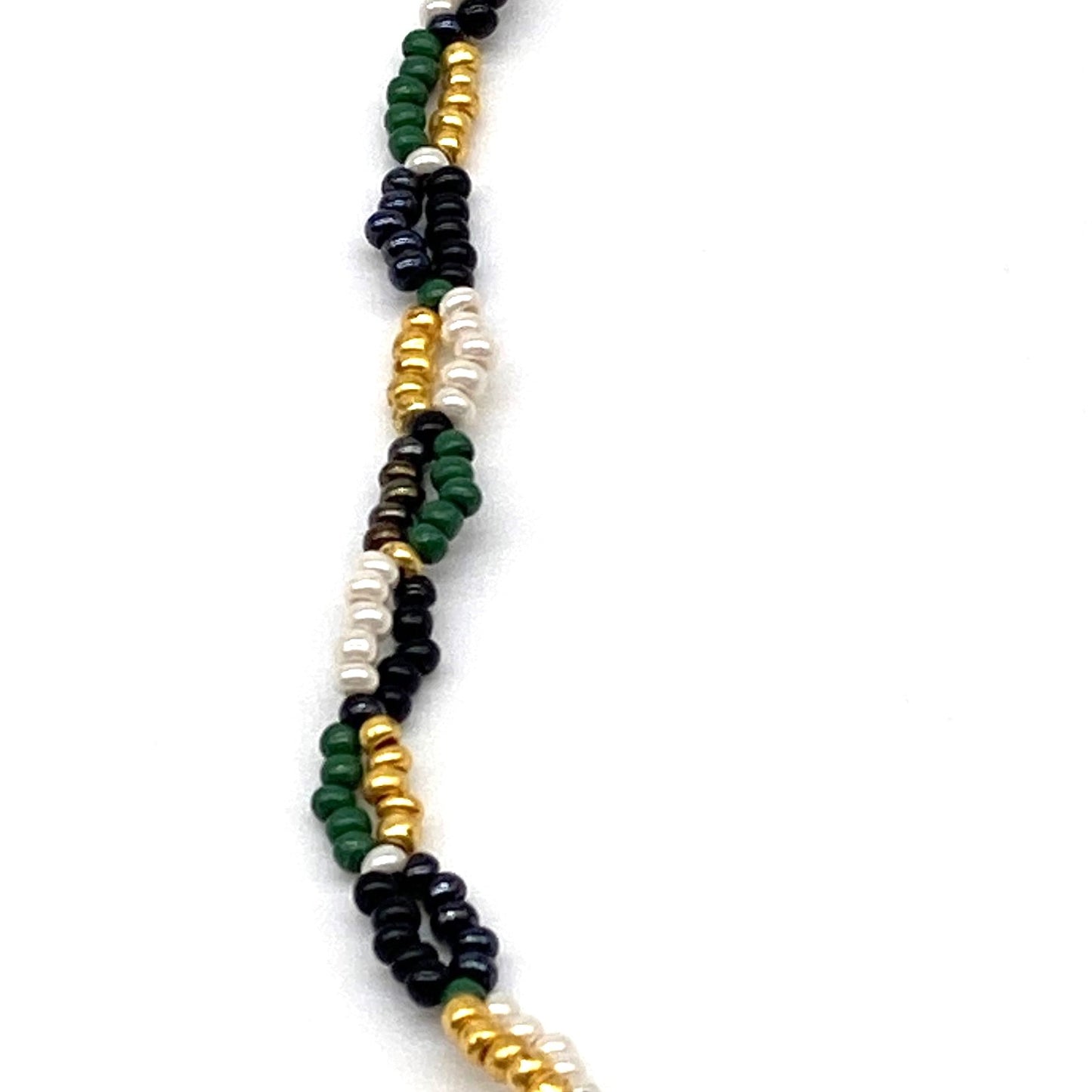 Twist  Necklace - Quetzal