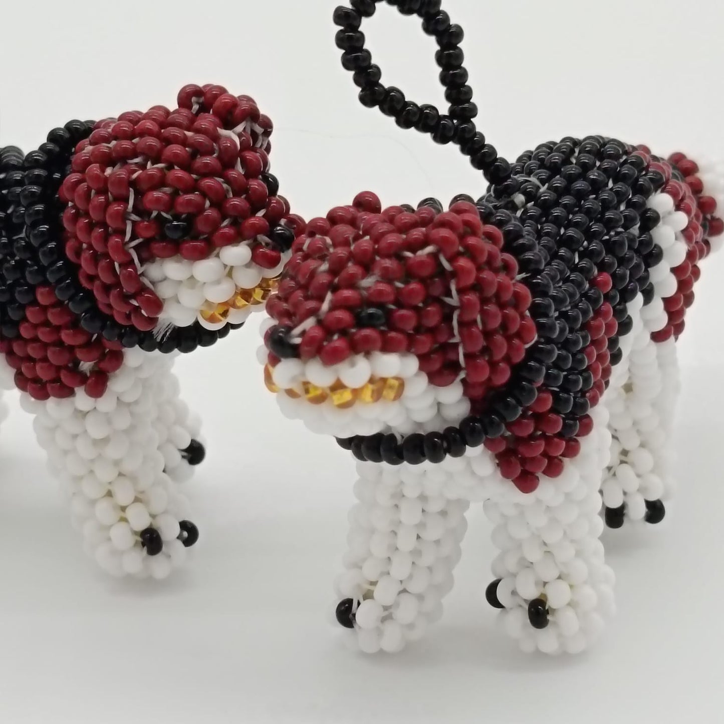 Bag charm - Beaded BERNESE