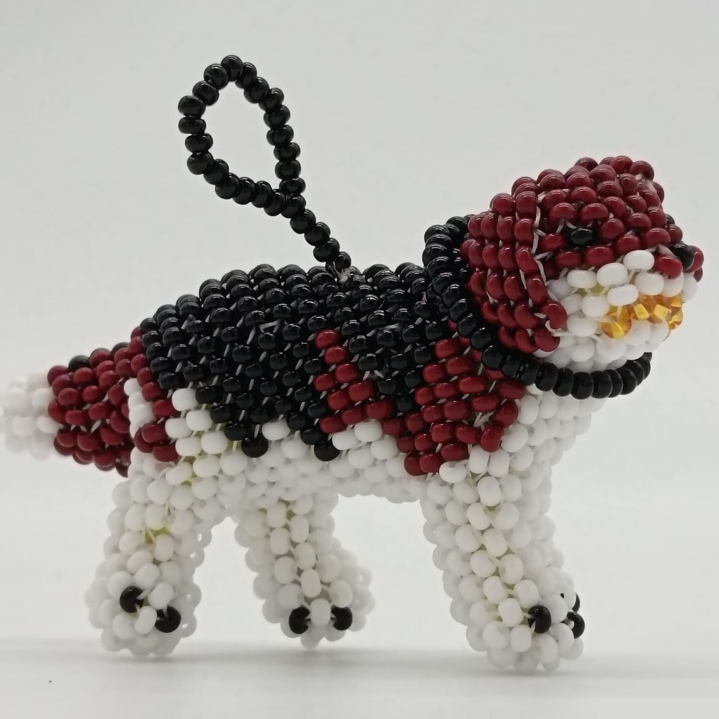 Bag charm - Beaded BERNESE