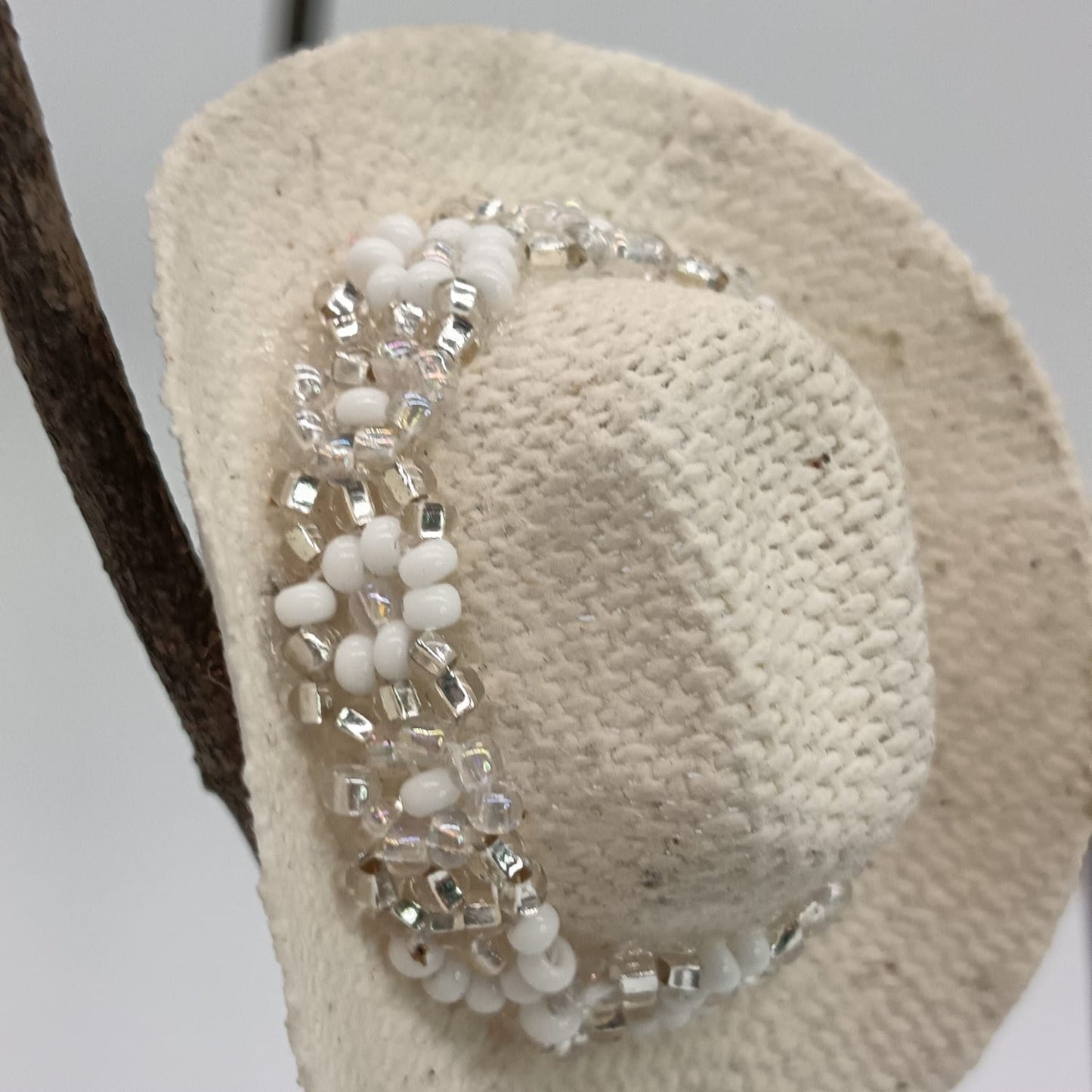 Bag charm - STRAW HAT