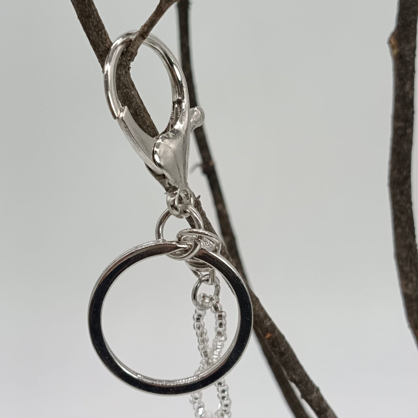 Bag charm - STRAW HAT