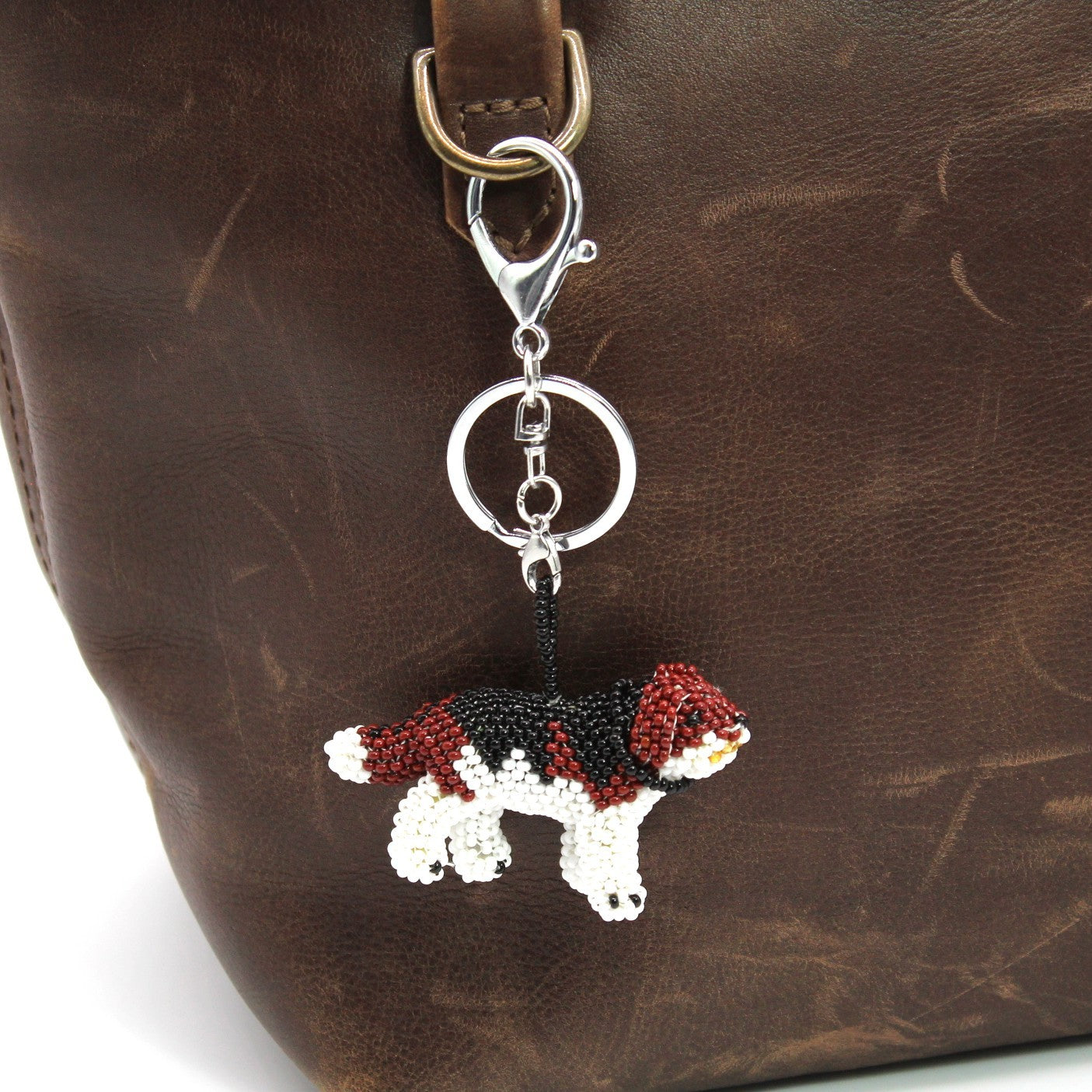 Bag charm - Beaded BERNESE