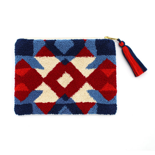 Cosmetic Bag - MESA Red Blue