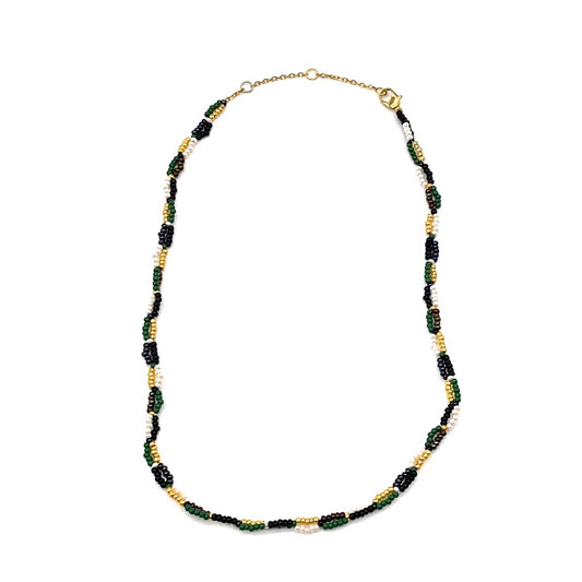 Twist  Necklace - Quetzal