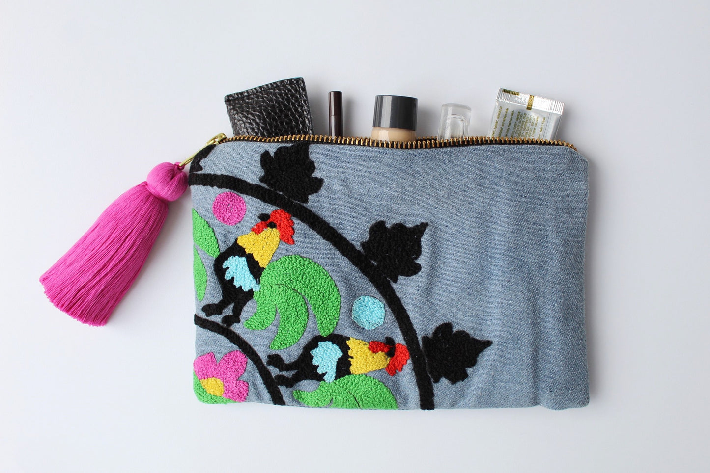 Cosmetic Bag - Roosters